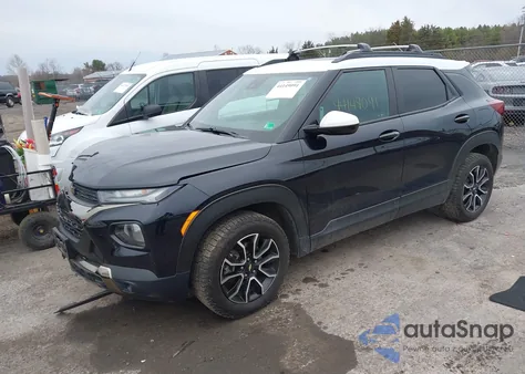 2021 Chevrolet Trailblazer Awd Activ из США, поврежденный, VIN KL79MSSL3MB057783